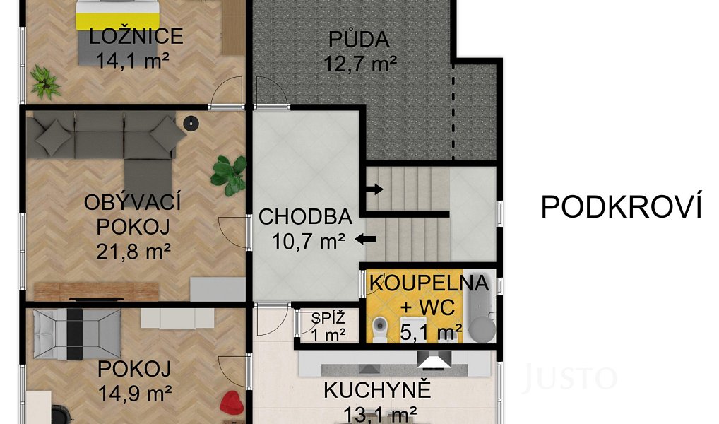 Prodej domu 231 m² s pozemkem 335 m², Písek – náhled fotky 7