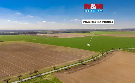 Prodej pole 12 770 m², Čistá, okres Mladá Boleslav