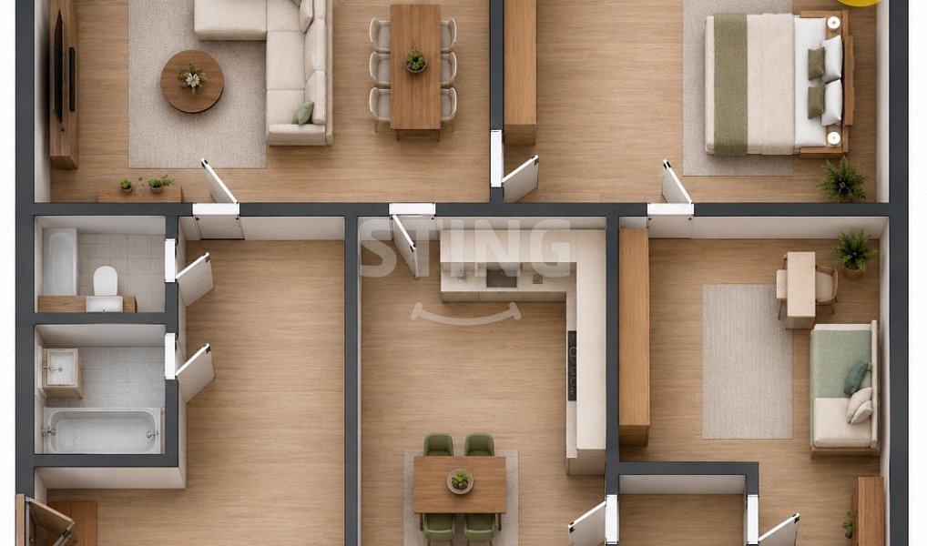 Prodej bytu 3+1 82 m², Bruntál – náhled fotky 3