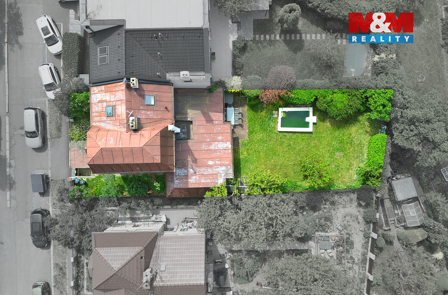 Prodej domu 200 m² s pozemkem 456 m² – pohled 2