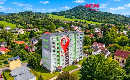 Prodej bytu 3+1 76 m², Sídliště, Cvikov - Cvikov II, okres Česká Lípa