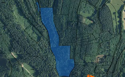 Prodej lesa 33 568 m², Ústí, okres Vsetín
