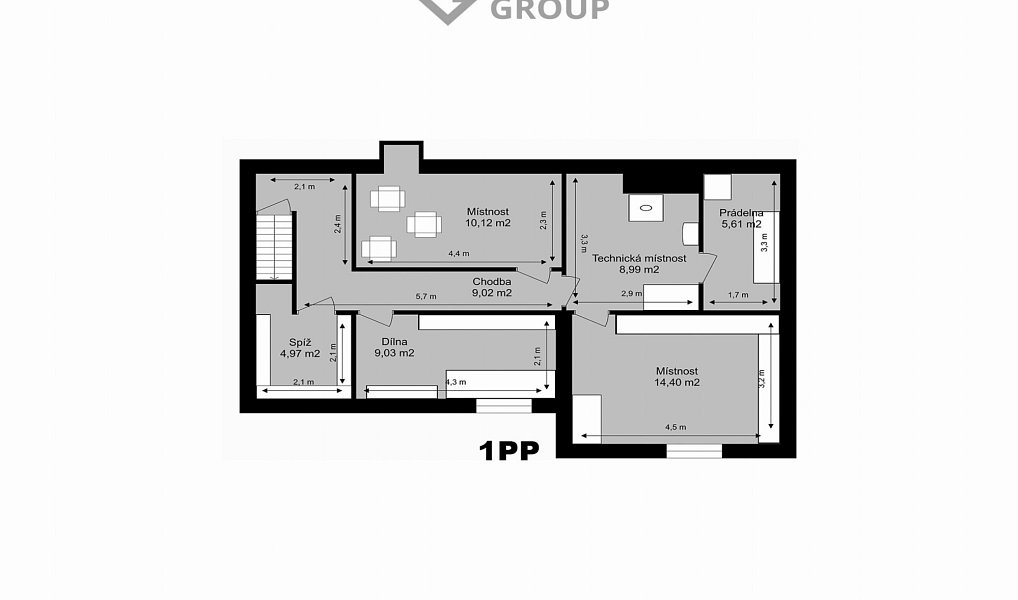 Prodej domu 189 m² s pozemkem 394 m², České Budějovice – náhled fotky 23