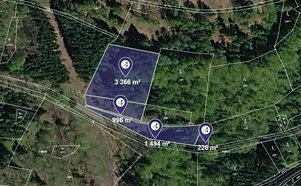 Prodej pole 12 355 m², Jablonec nad Jizerou, okres Semily