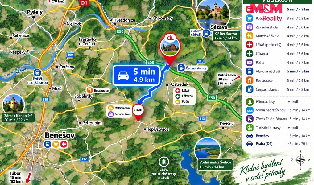 Prodej stavebního pozemku 1 771 m², Kozmice – náhled fotky 5