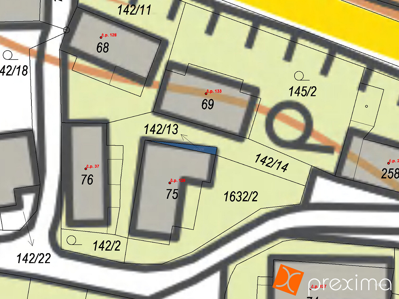 Prodej stavebního pozemku 4 m² – fotografie 3