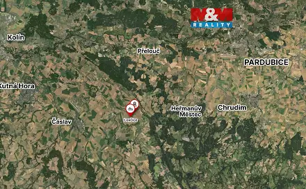 Prodej pole 1 122 m², Bílé Podolí, okres Kutná Hora