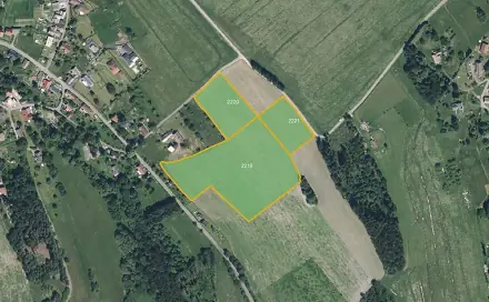 Prodej louky 7 808 m², Jílové u Držkova, okres Jablonec nad Nisou