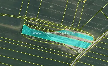 Prodej pozemku 13 530 m², Přepychy, okres Pardubice