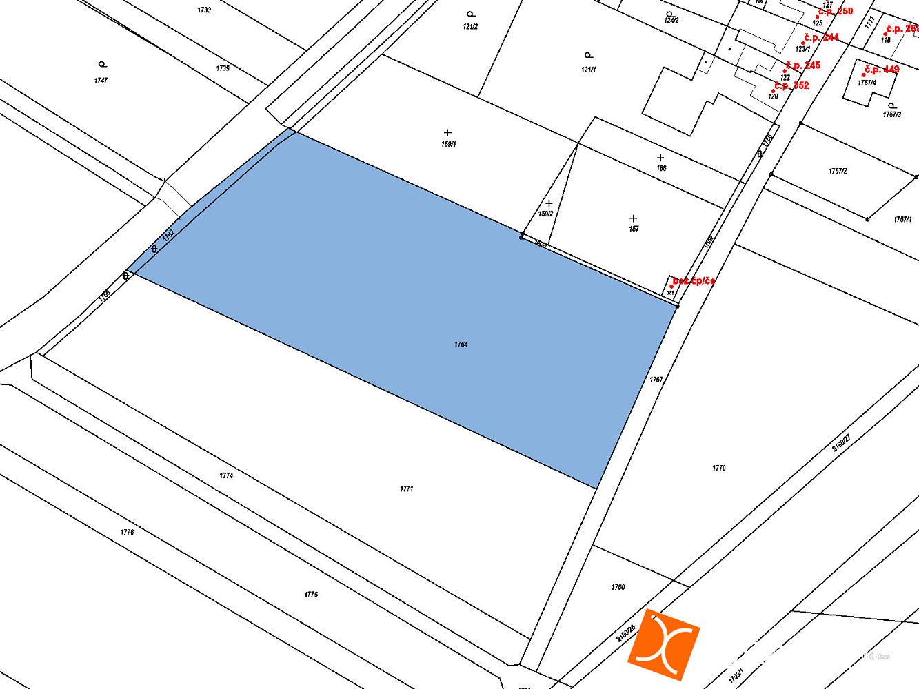Prodej pole 159 m² – fotografie 3