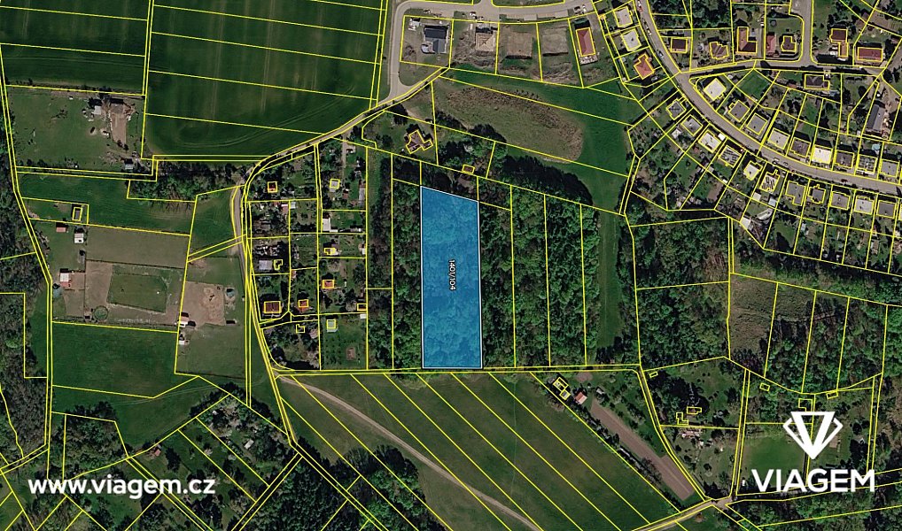 Prodej zahrady 666 m², Chvaletice – náhled fotky 4