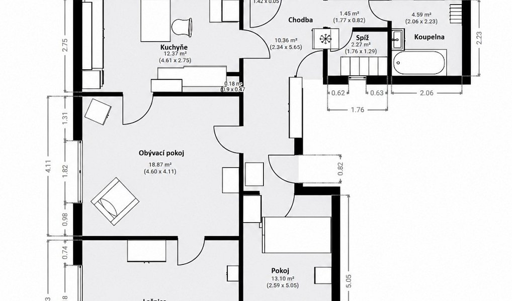 Prodej domu 75 m² s pozemkem 4 810 m², Suchdol nad Lužnicí – náhled fotky 12