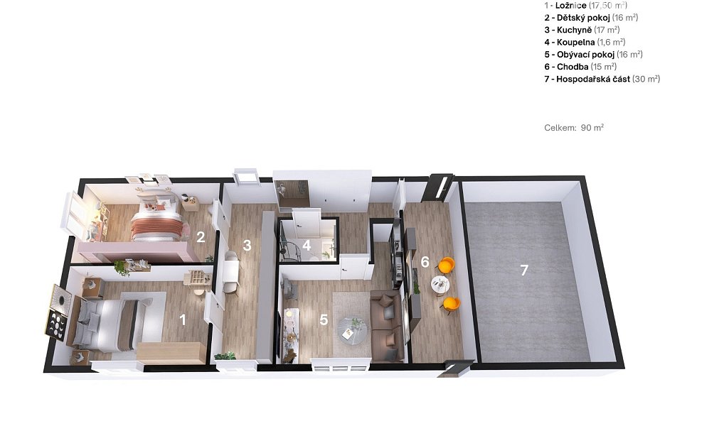 Prodej chaty/chalupy 90 m² s pozemkem 708 m², Hraničné Petrovice – náhled fotky 4