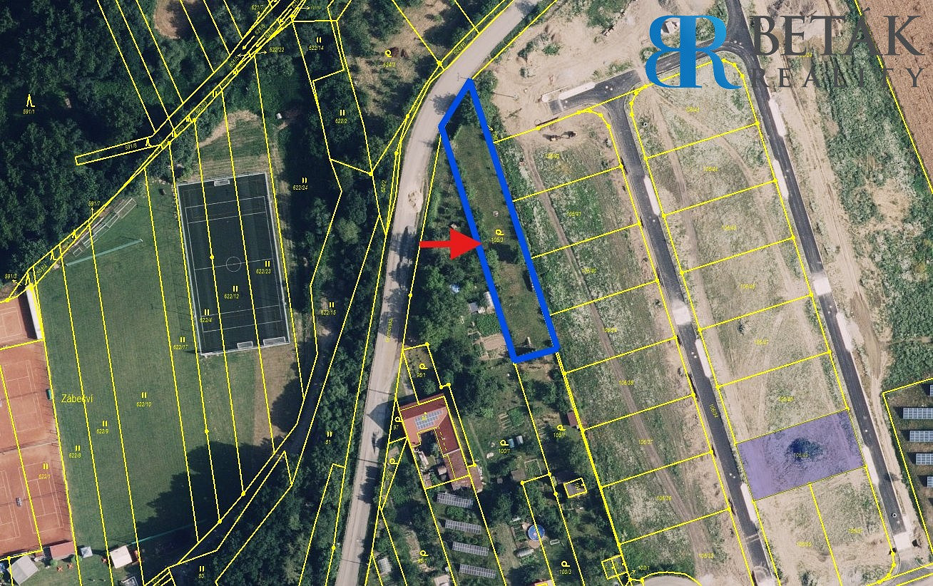 Prodej stavebního pozemku 1 409 m²