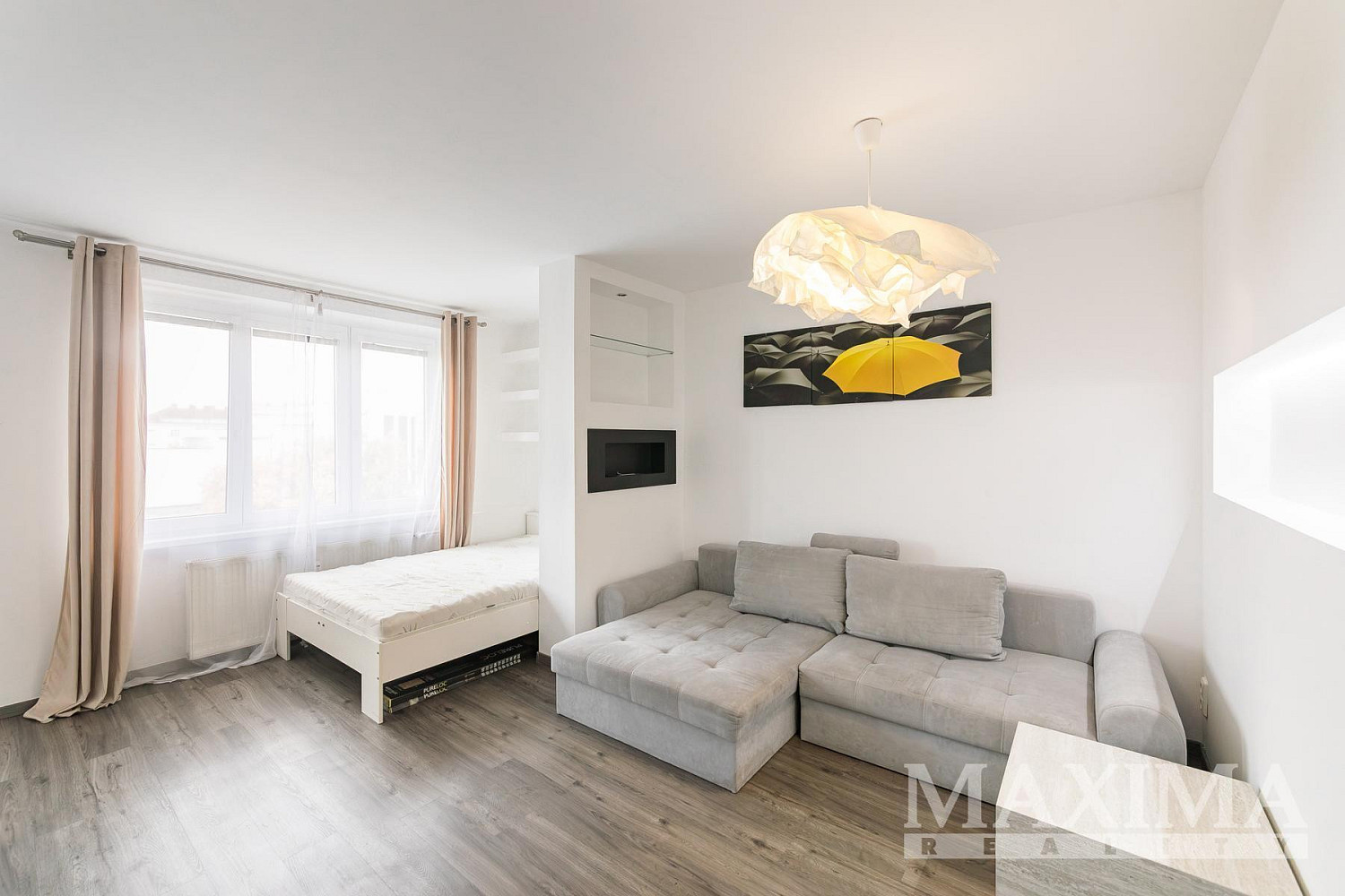 Byt 1+kk o ploše 37 m² - Praha, Vršovice