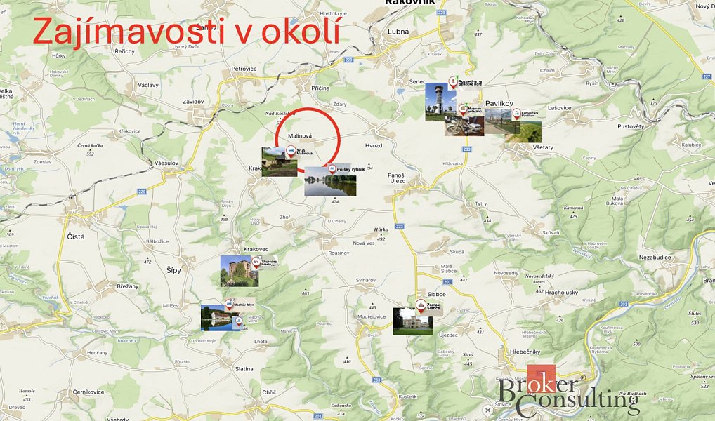 Prodej stavebního pozemku 1 588 m², Malinová – náhled fotky 13