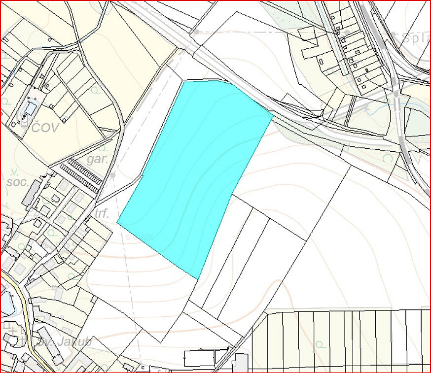 Prodej stavebního pozemku 43 584 m² – fotografie 3
