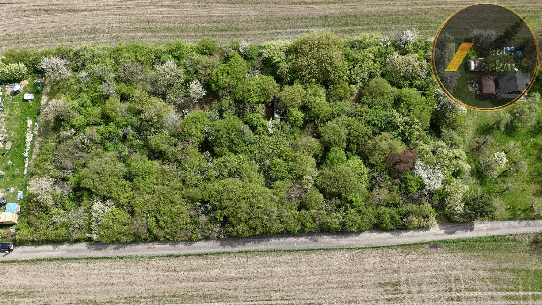 Prodej stavebního pozemku 4 447 m² – fotografie 2
