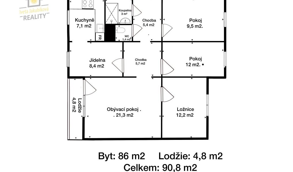 Prodej bytu 5+1 91 m², Stráž pod Ralskem – náhled fotky 23