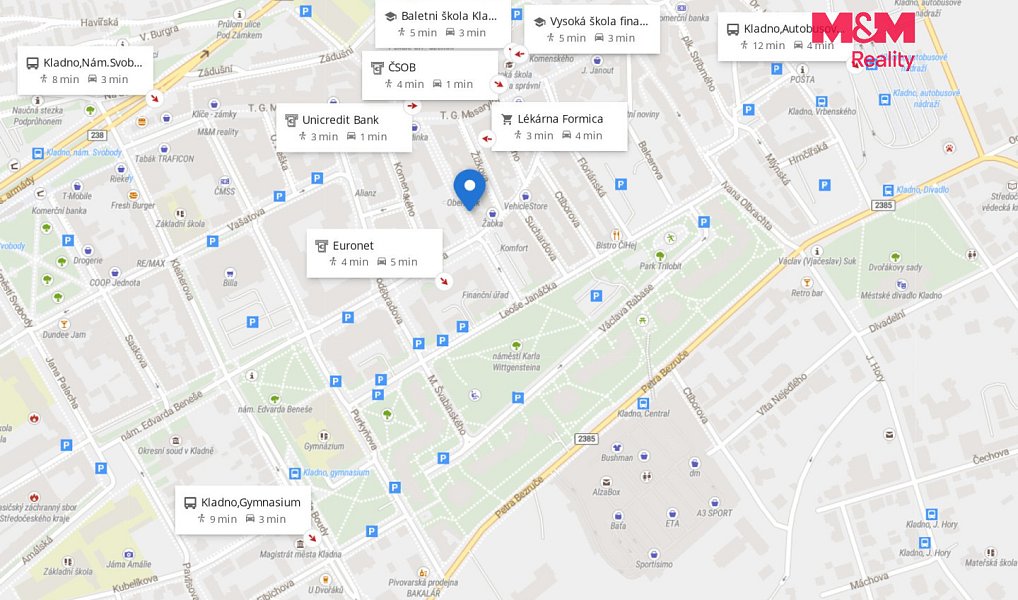 Pronájem bytu 2+kk 26 m², Kladno – náhled fotky 9