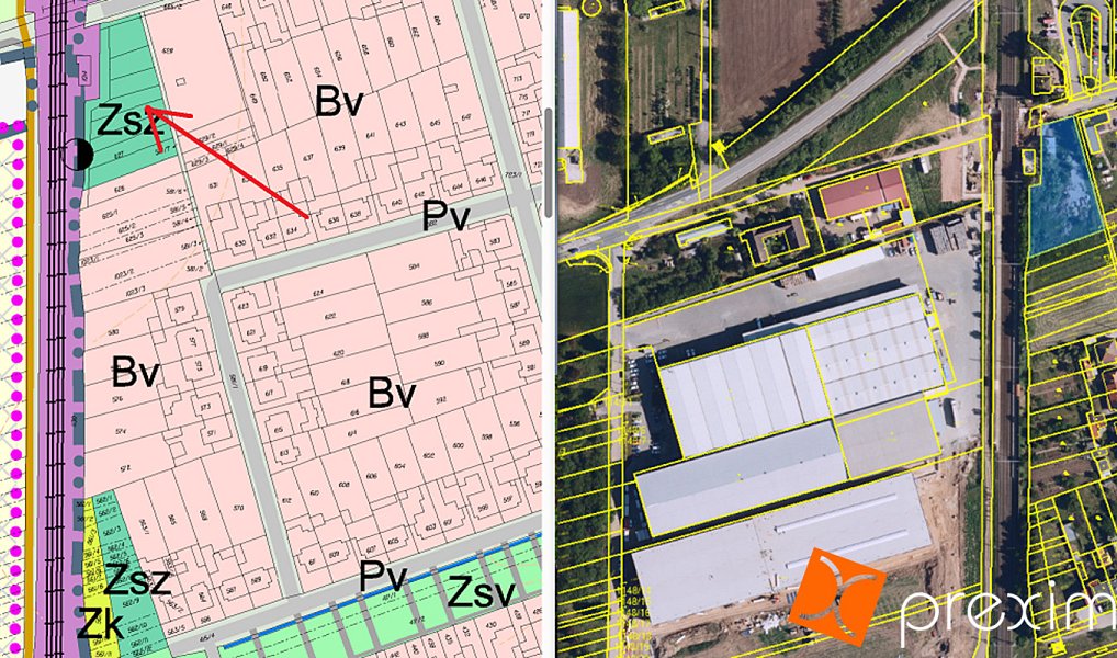 Prodej stavebního pozemku 574 m², Žabčice – náhled fotky 2