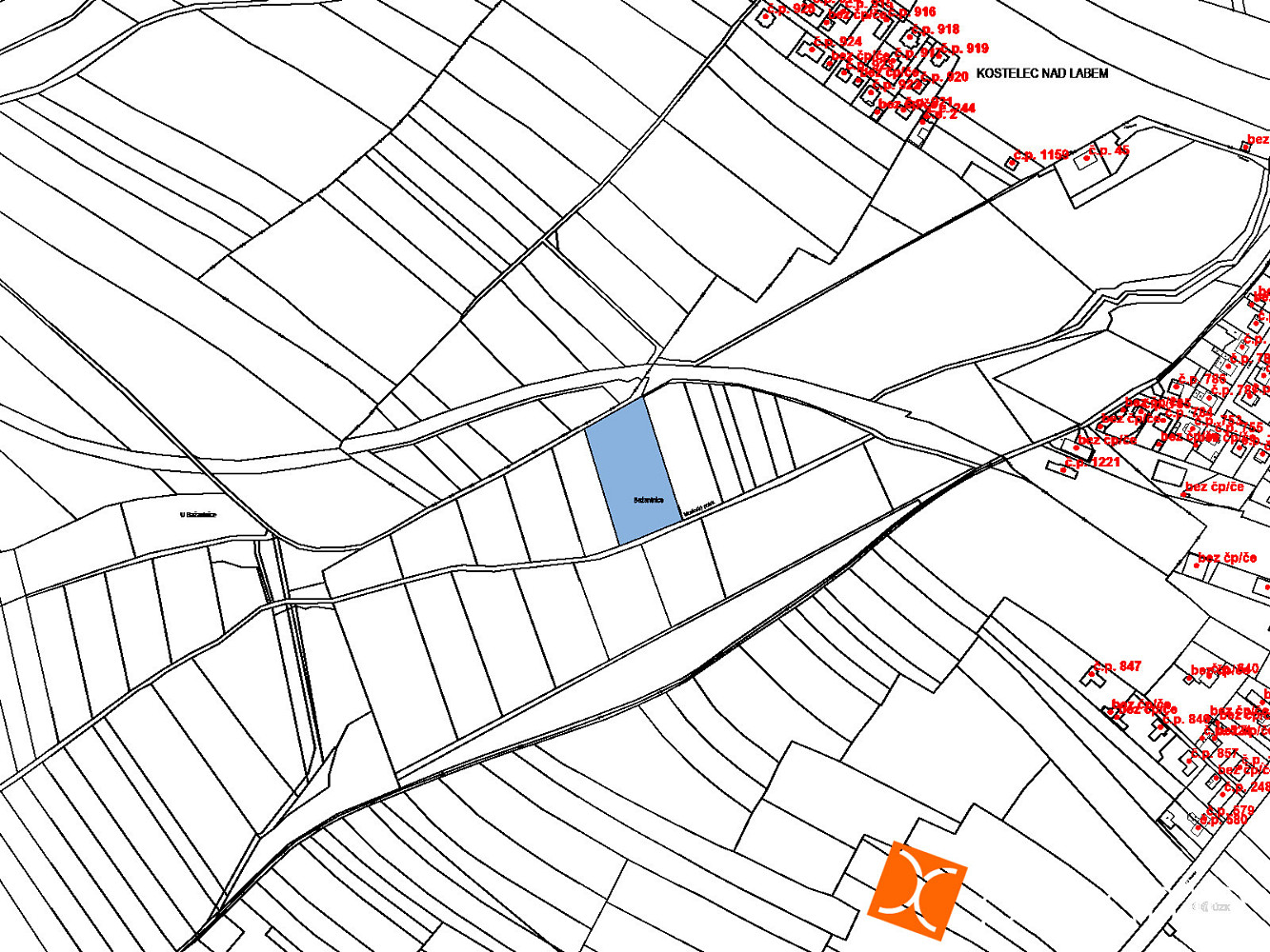 Prodej pole 985 m² – fotografie 2
