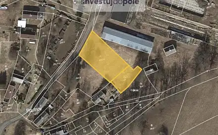 Prodej stavebního pozemku 2 266 m², Teplá - Poutnov, okres Cheb