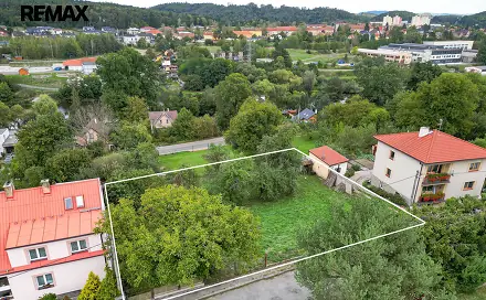 Prodej stavebního pozemku 813 m², Týnec nad Sázavou, okres Benešov