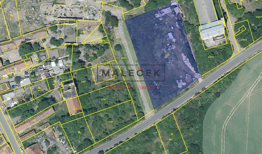 Prodej stavebního pozemku 4 457 m², Podbořany – náhled fotky 3