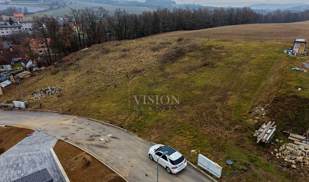 Prodej stavebního pozemku 1 057 m², Nihošovice – náhled fotky 3