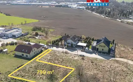 Prodej stavebního pozemku 799 m², Tábor