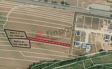 Prodej pozemku 1 000 m², Vlašim - Domašín, okres Benešov