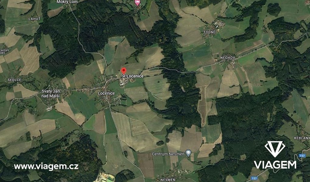 Prodej pole 1 142 m², Ločenice – náhled fotky 3