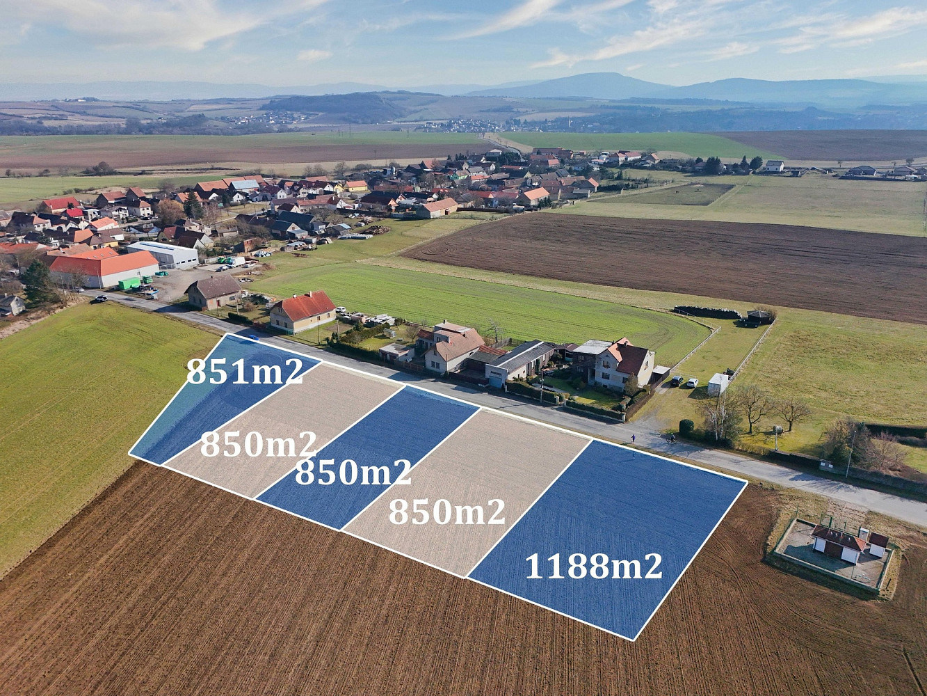 Prodej stavebního pozemku 4 589 m²