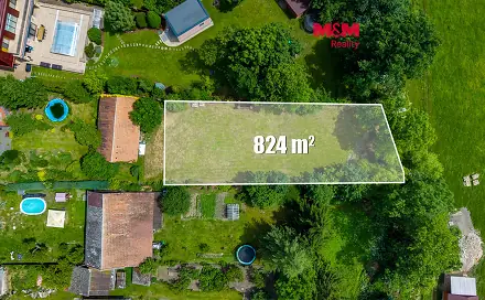 Prodej stavebního pozemku 824 m², Kněžmost - Koprník, okres Mladá Boleslav