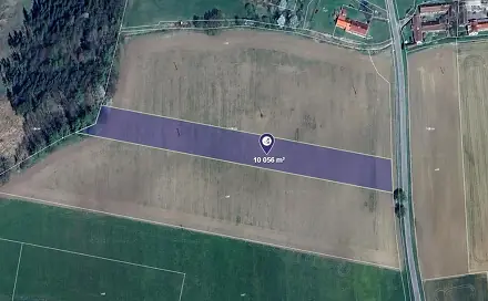Prodej pole 10 056 m², Albrechtice nad Vltavou, okres Písek