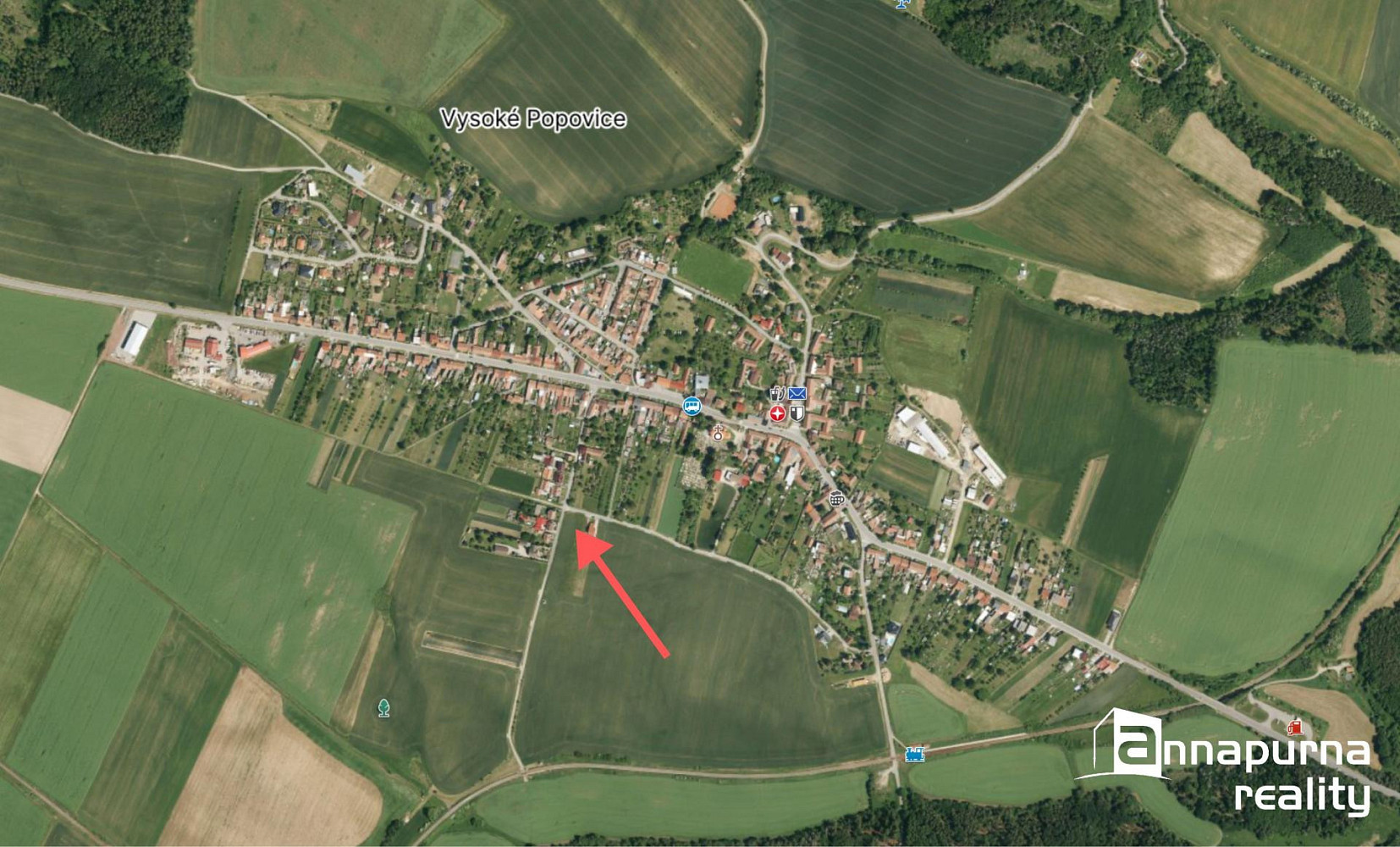 Prodej stavebního pozemku 996 m²
