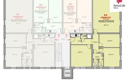Prodej kanceláře 108 m², Polná, okres Jihlava