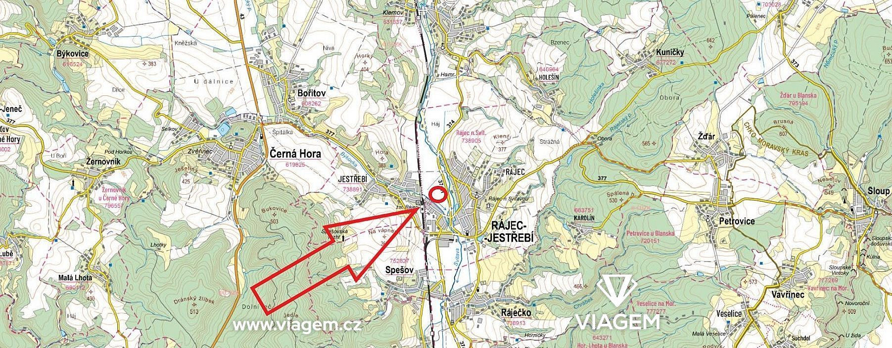 Prodej pole 3 421 m² – fotografie 5