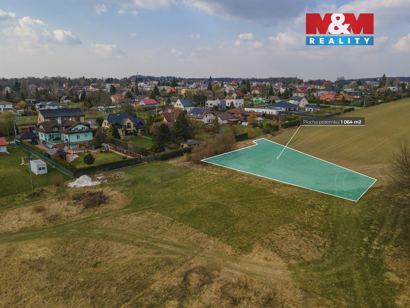 Prodej stavebního pozemku 1 064 m² – fotografie 3