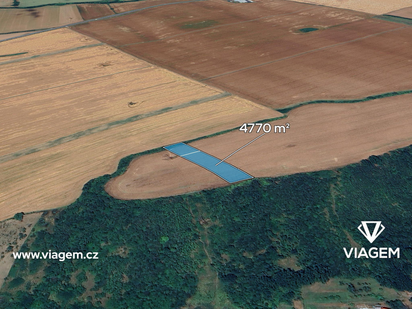 Prodej pole 1 192 m²