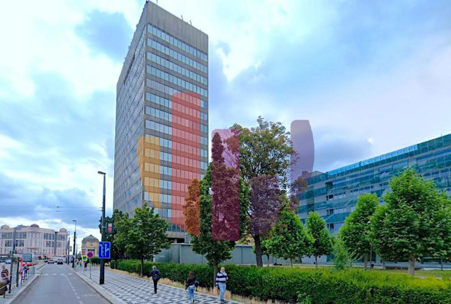 Pronájem kanceláře 391 m²