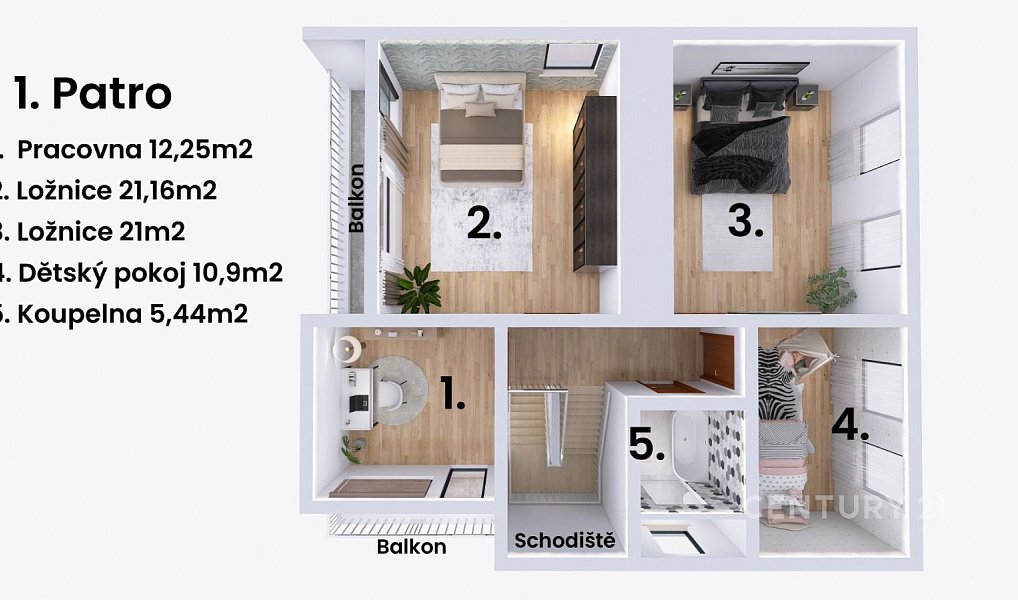 Prodej domu 217 m² s pozemkem 800 m², Nehvizdy – náhled fotky 11