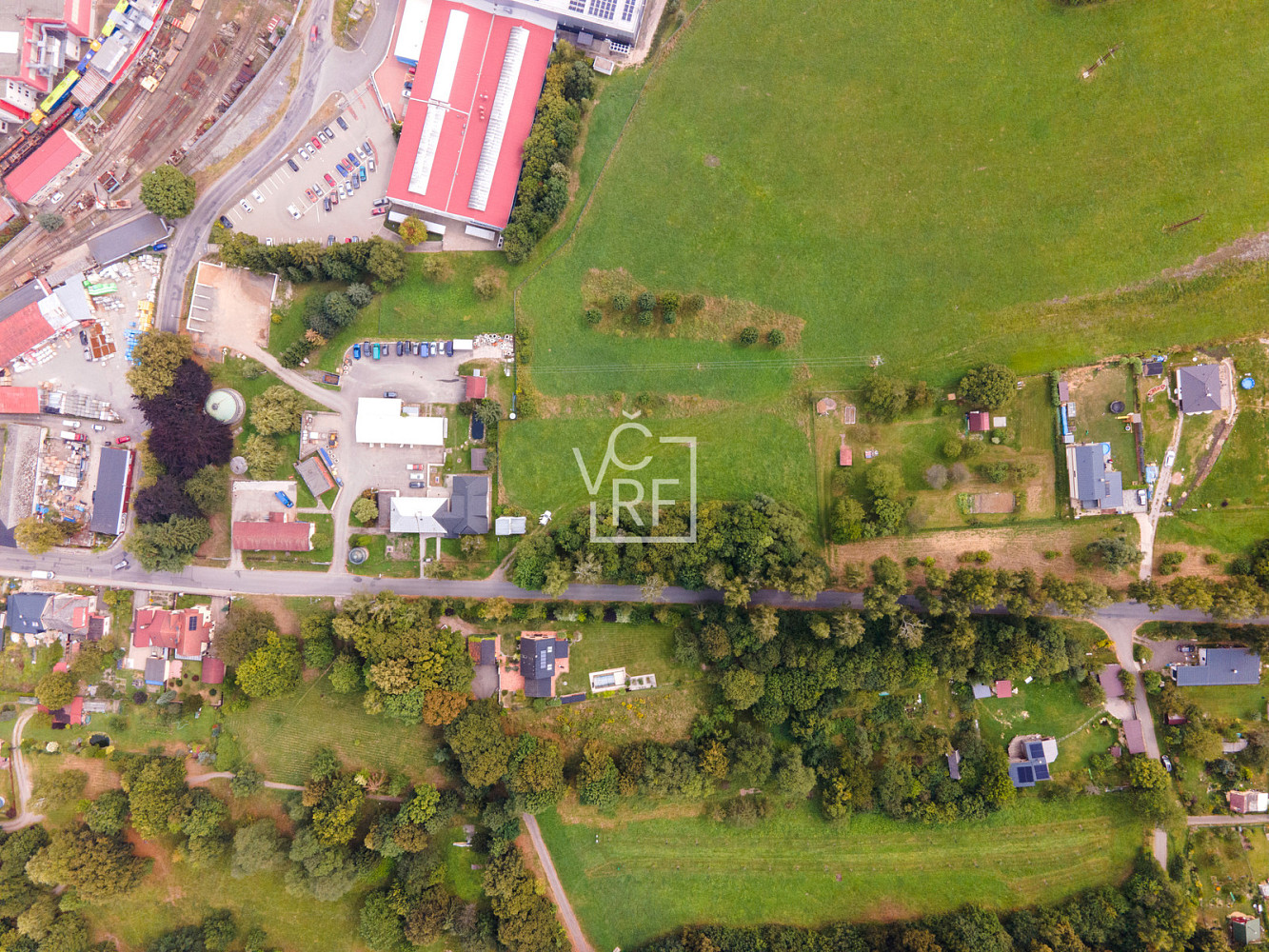 Prodej stavebního pozemku 3 468 m² – pohled 4