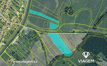Prodej pole 3 265 m², Týnec, okres Břeclav