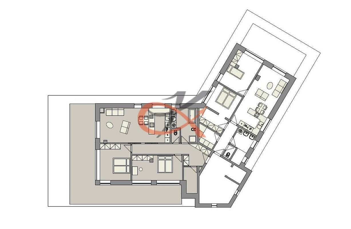 Pronájem bytu 3+kk 96 m² – fotografie 3