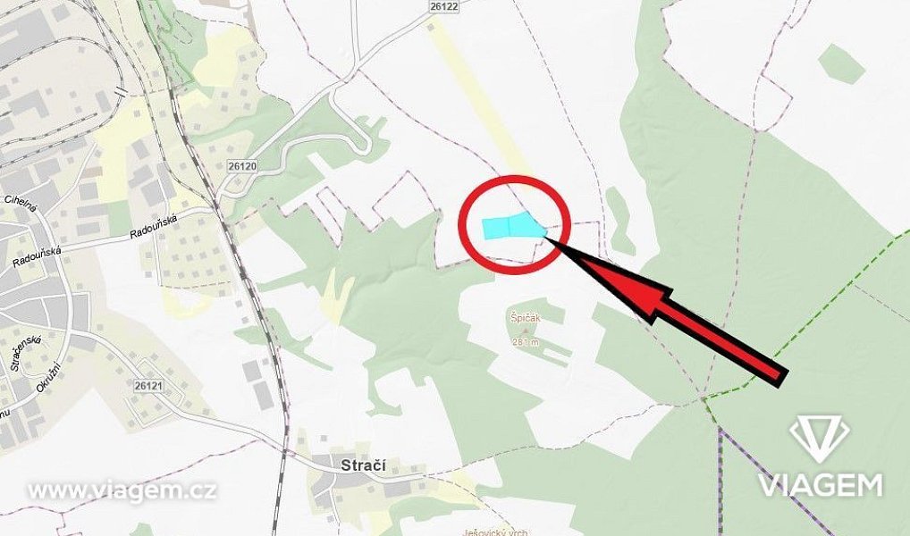 Prodej pole 7 088 m², Štětí – náhled fotky 4