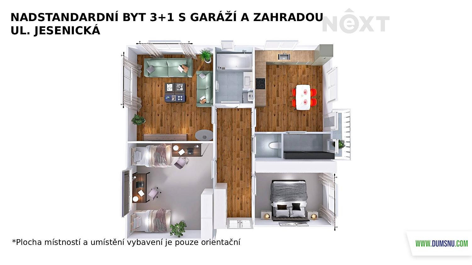 Prodej bytu 3+1 107 m² — photo 3