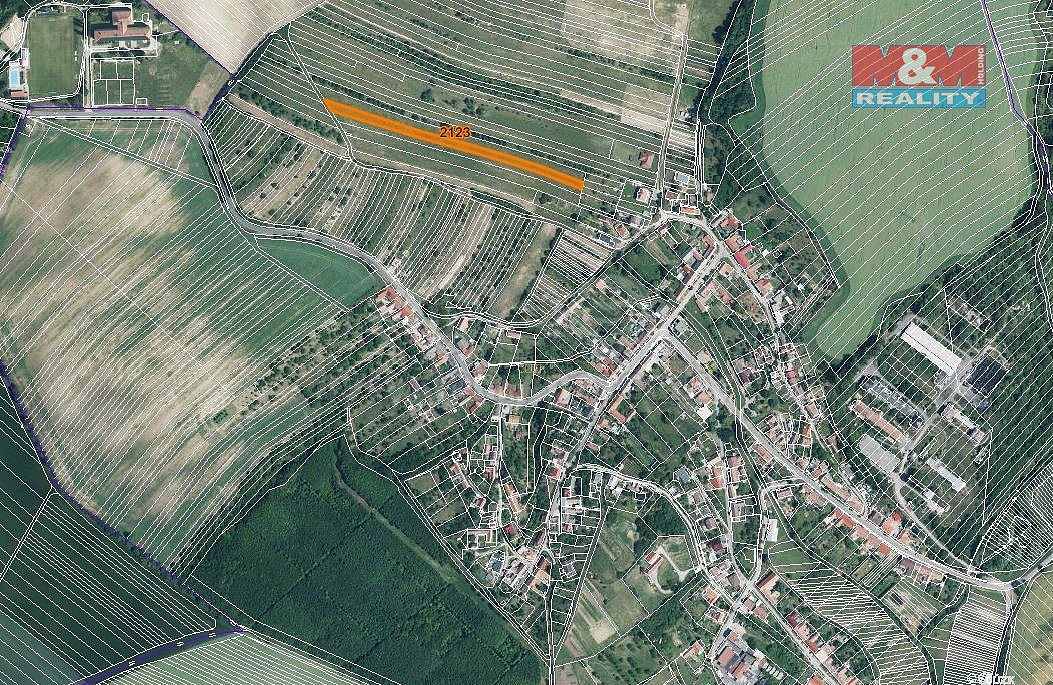 Prodej pole 616 m²