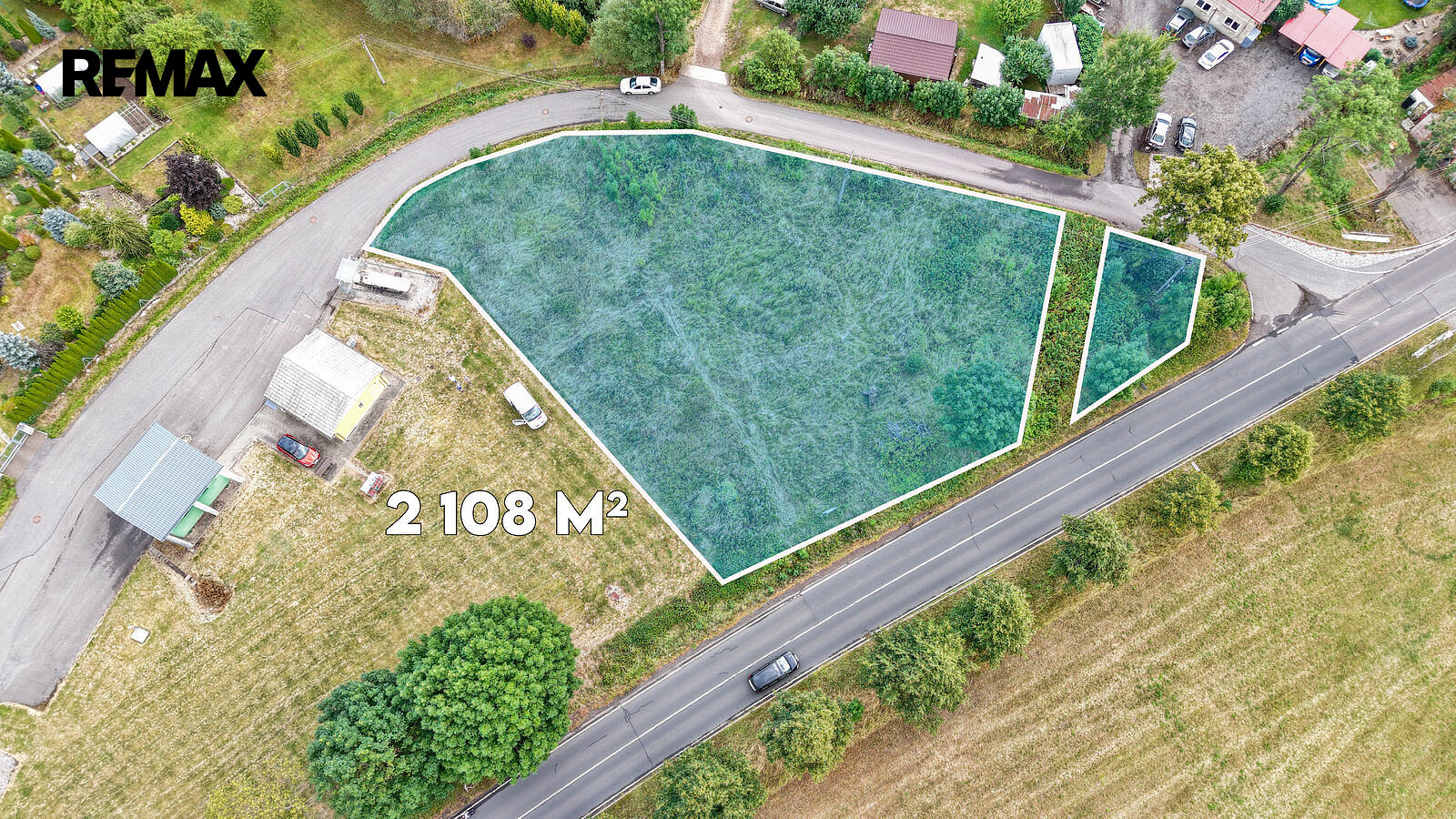 Prodej stavebního pozemku 2 108 m² – fotografie 4